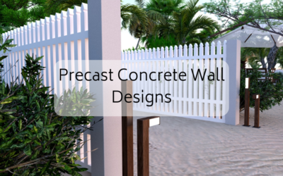 Precast concrete wall design