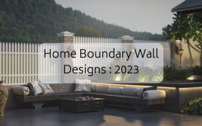 Home boundary wall designs