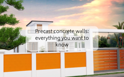 Precast concrete wall